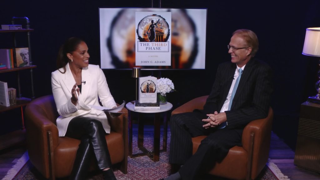 John C. Adams in conversation with Soledad O'Brien
